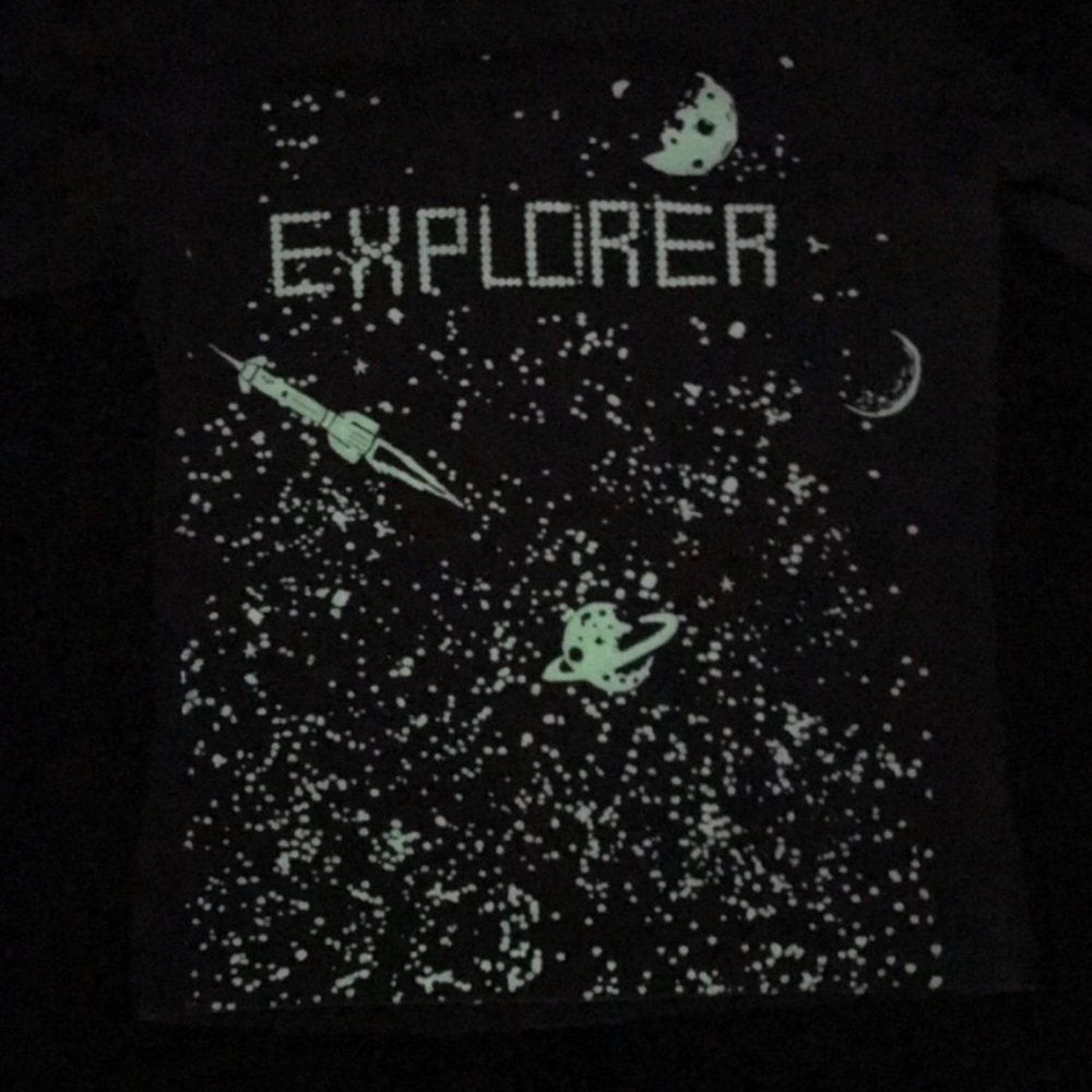 Glow in the dark “Explorer” Boys 4T